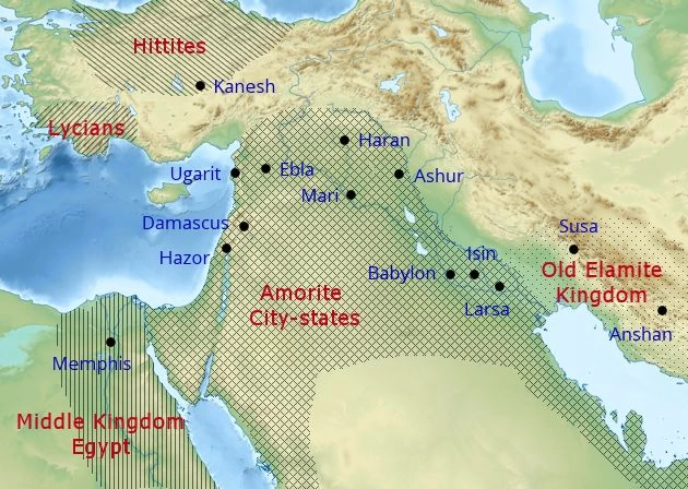1800 BC. Early Bronze Age.