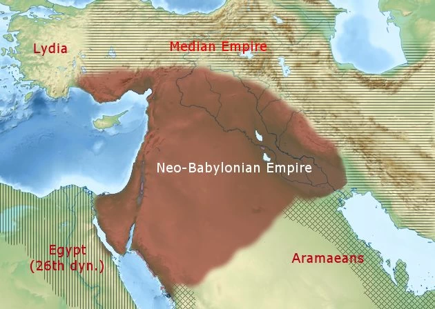 560 BC. The Babylonian conquest.
