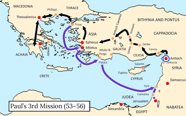 Paul's 3rd Mission